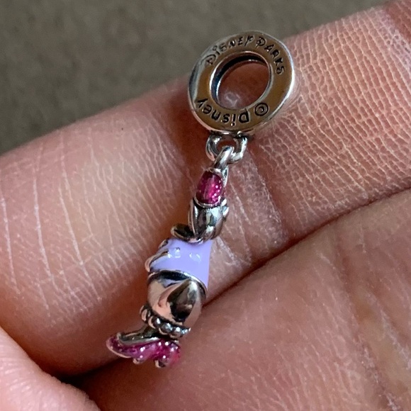 NWOT Disney Daisy Duck Dangle Charm Sterling Silver 925 - Picture 9 of 11